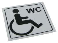 Disabled Toilet Sticker 44-009